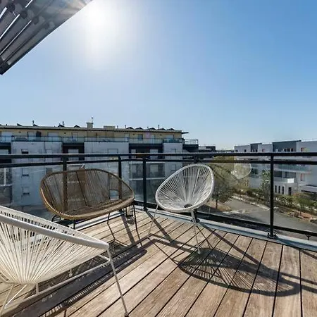 아파트 Bordeaux 2 Pieces - 2 Terrasses